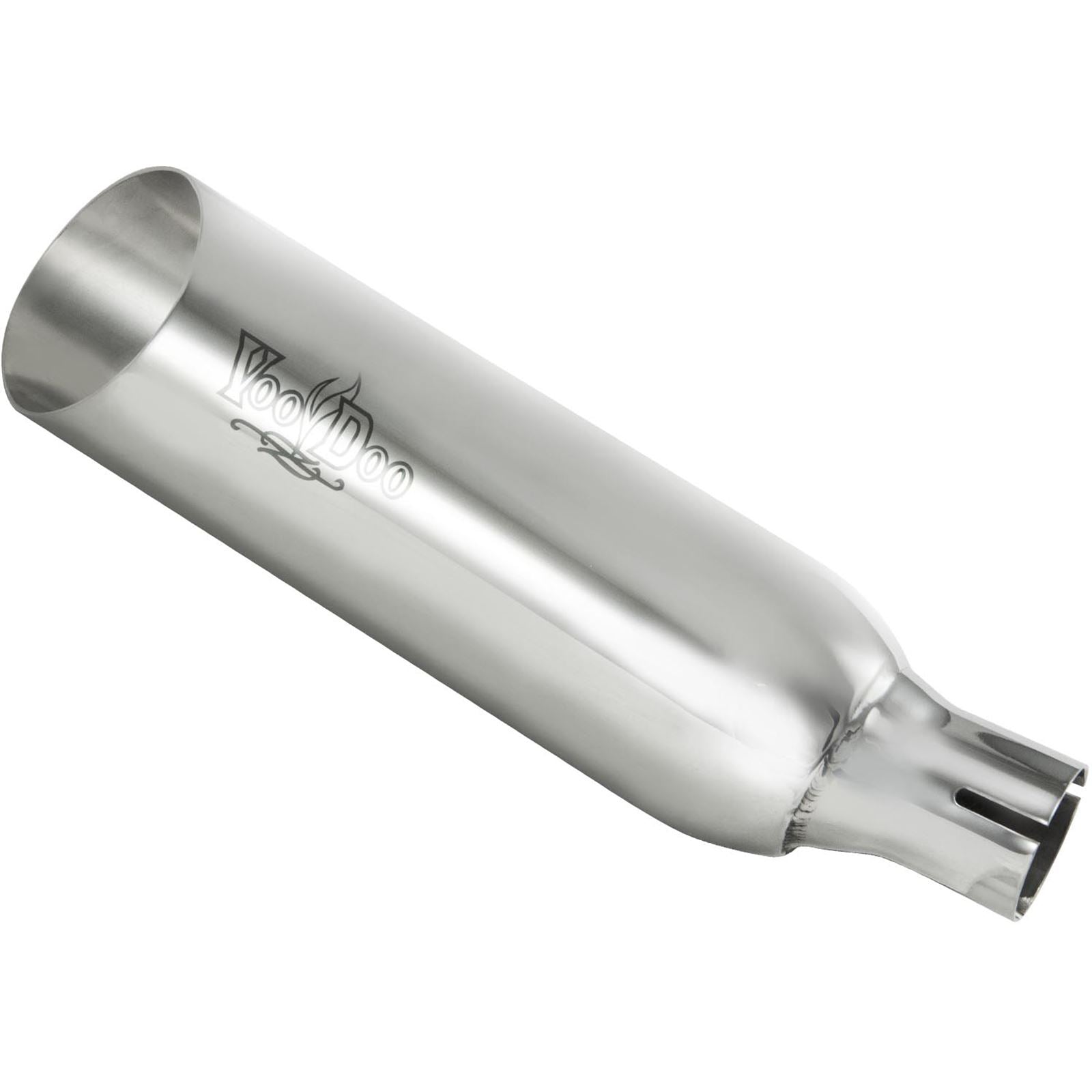 Voodoo Shorty Slip-On Exhaust - Polished VEEX250K8P_18087