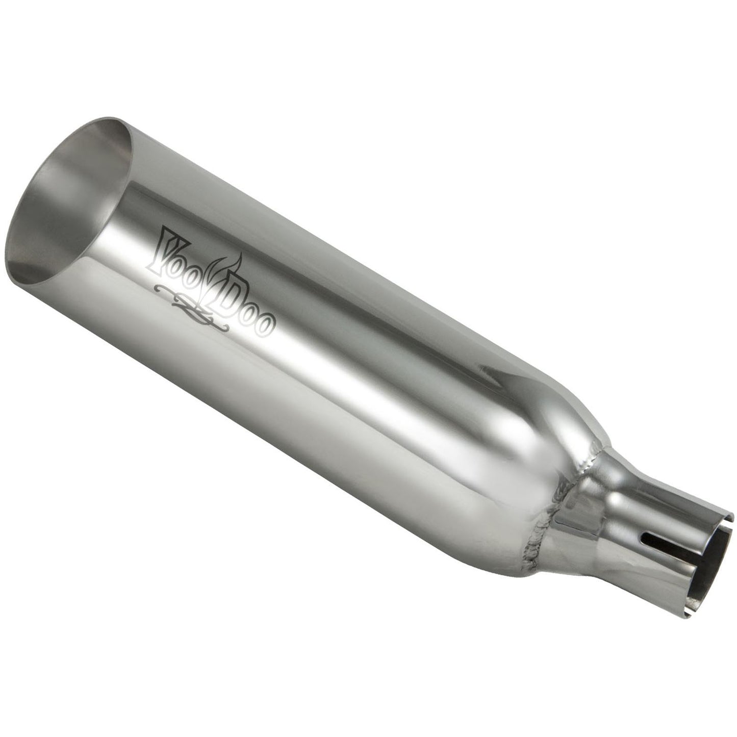 Voodoo Shorty Slip-On Exhaust - Polished VEEX300L3P_18089
