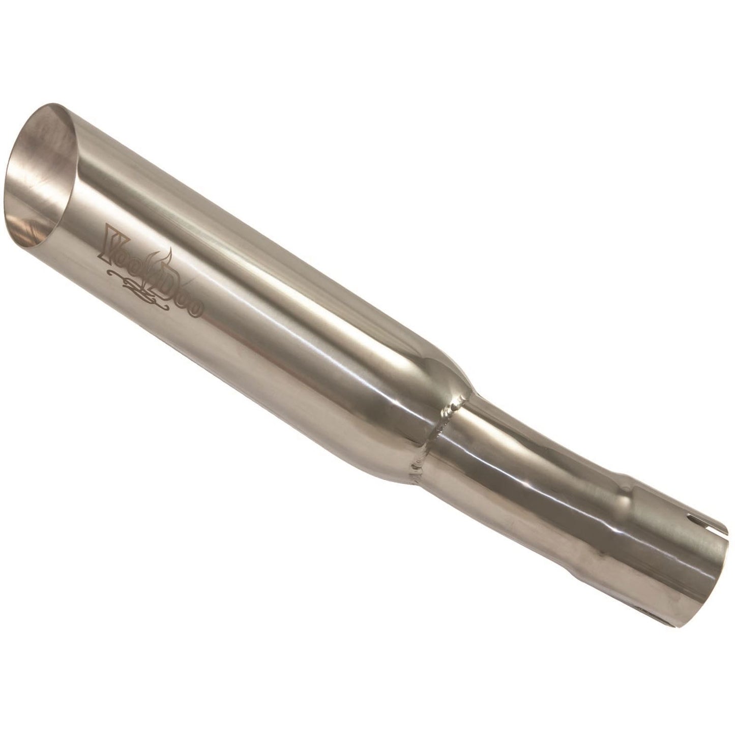 Voodoo Shorty Exhaust Single - Polished VEZX10L6P_18093