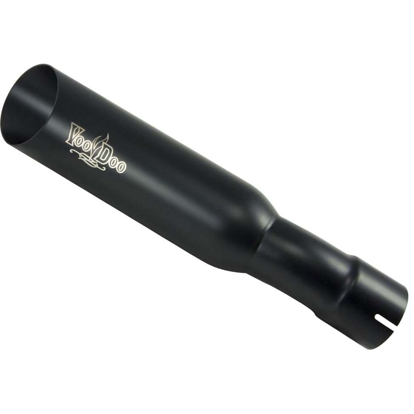 Voodoo Shorty Slip-On Exhaust - Black VEFZ8L1B_18101
