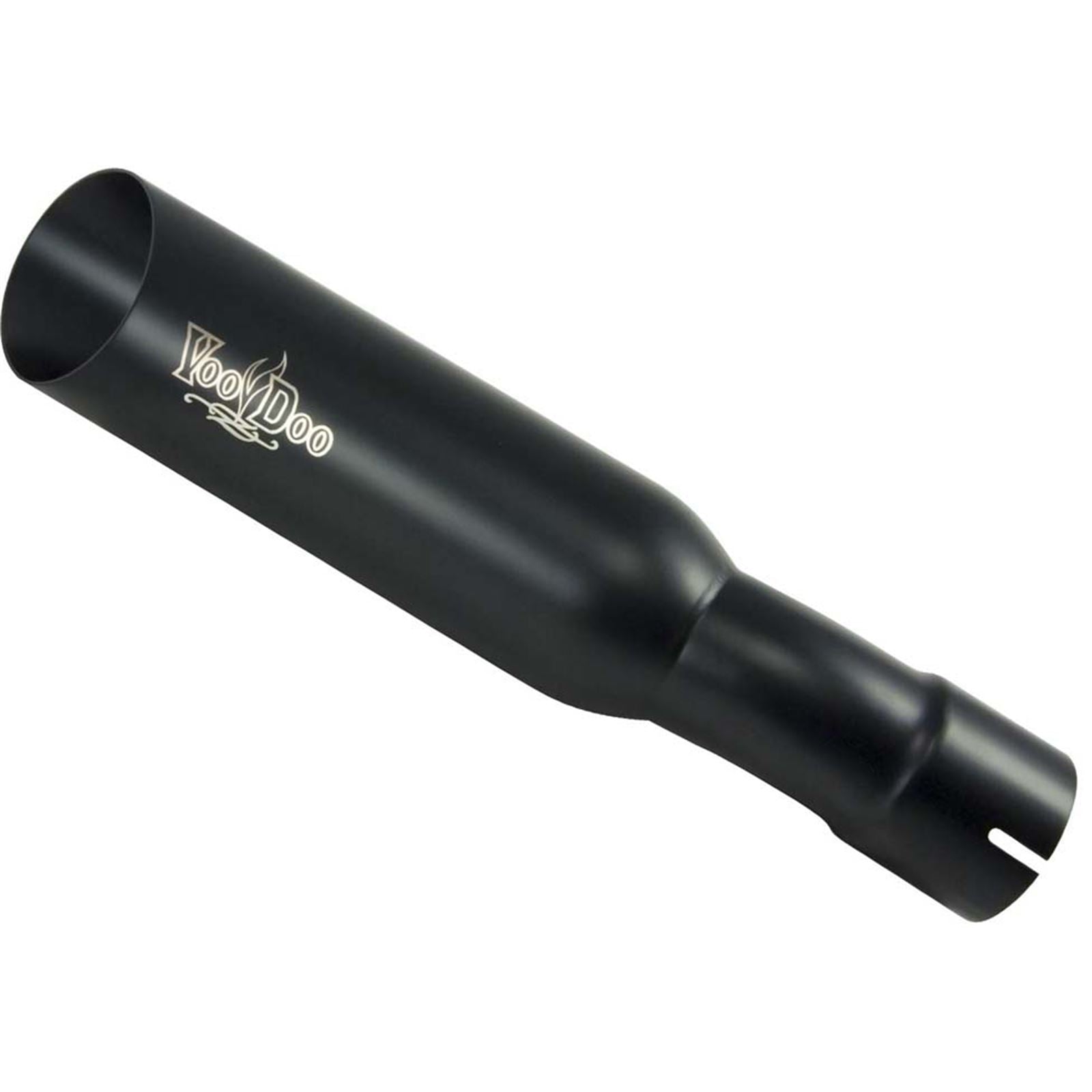 Voodoo Shorty Slip-On Exhaust - Black VEFZ8L1B_18101