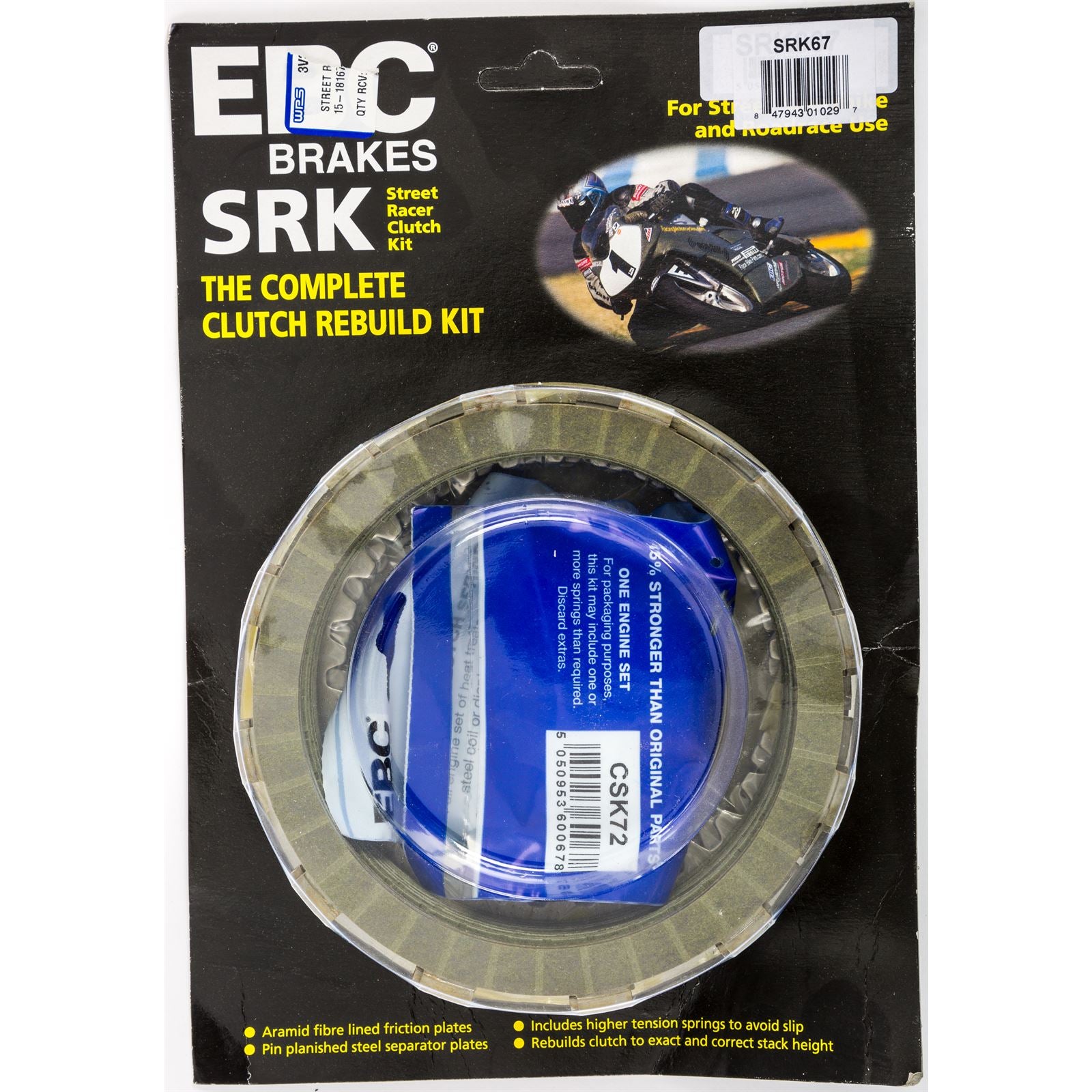 EBC Brakes SRK Complete Clutch Kit SRK67_18453