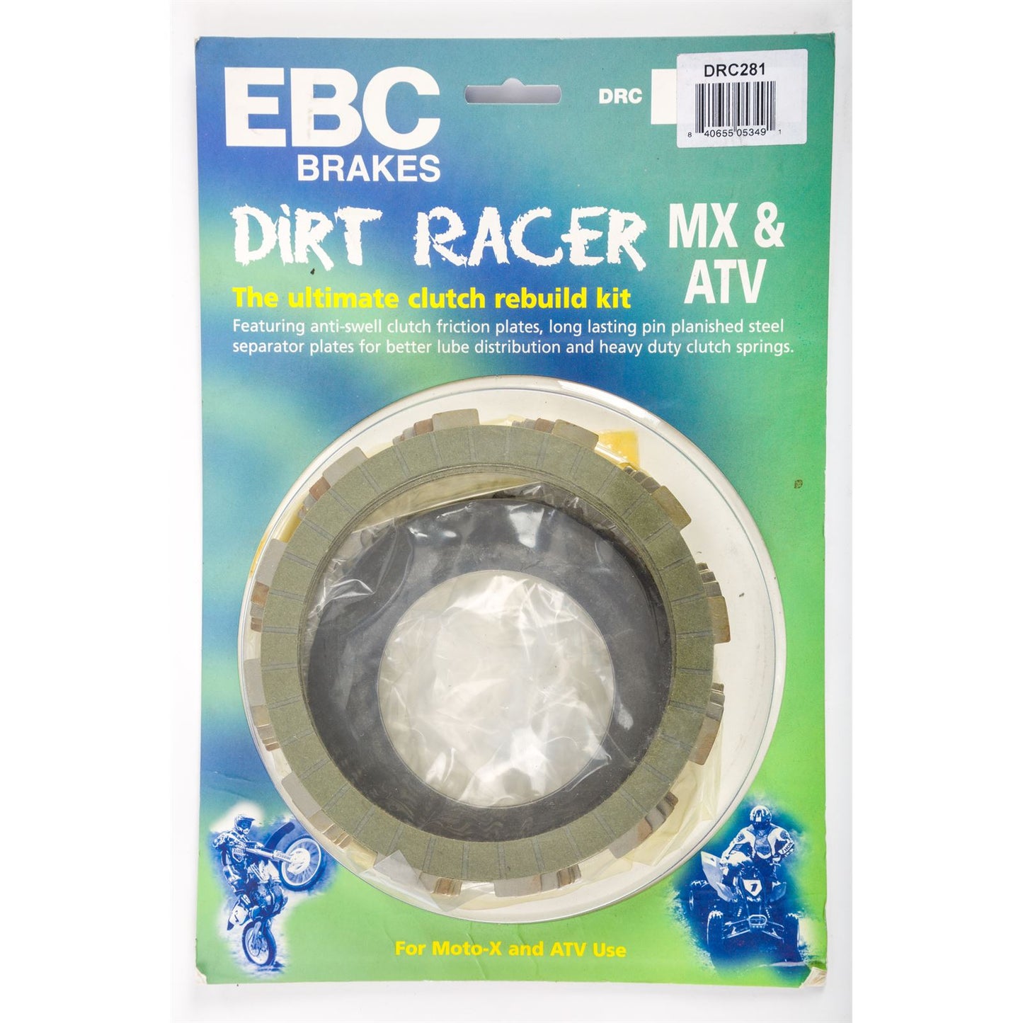 EBC Brakes Dirt Racer Clutch Kit DRC281_18460
