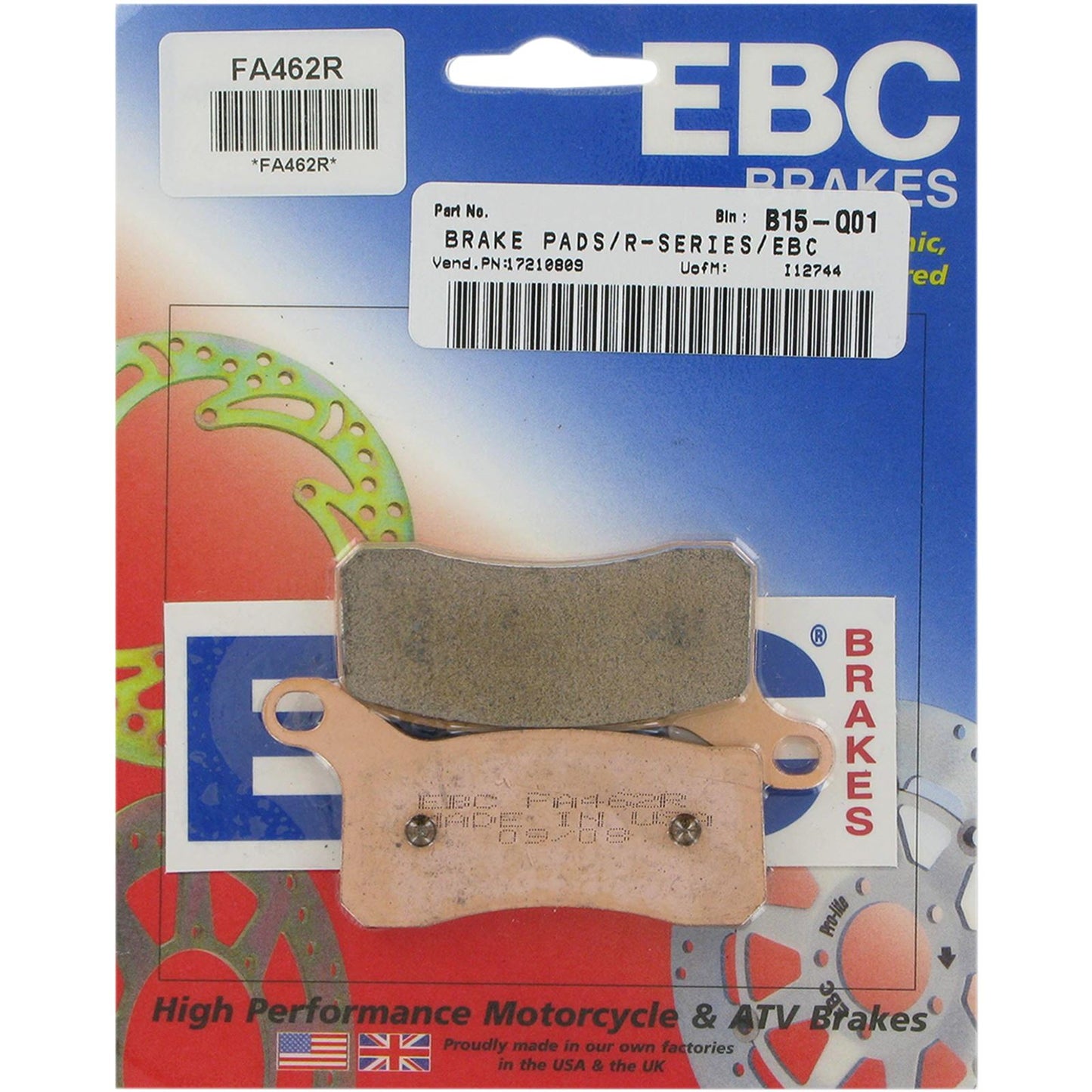 EBC Brakes Brake Pads FA462R_378892