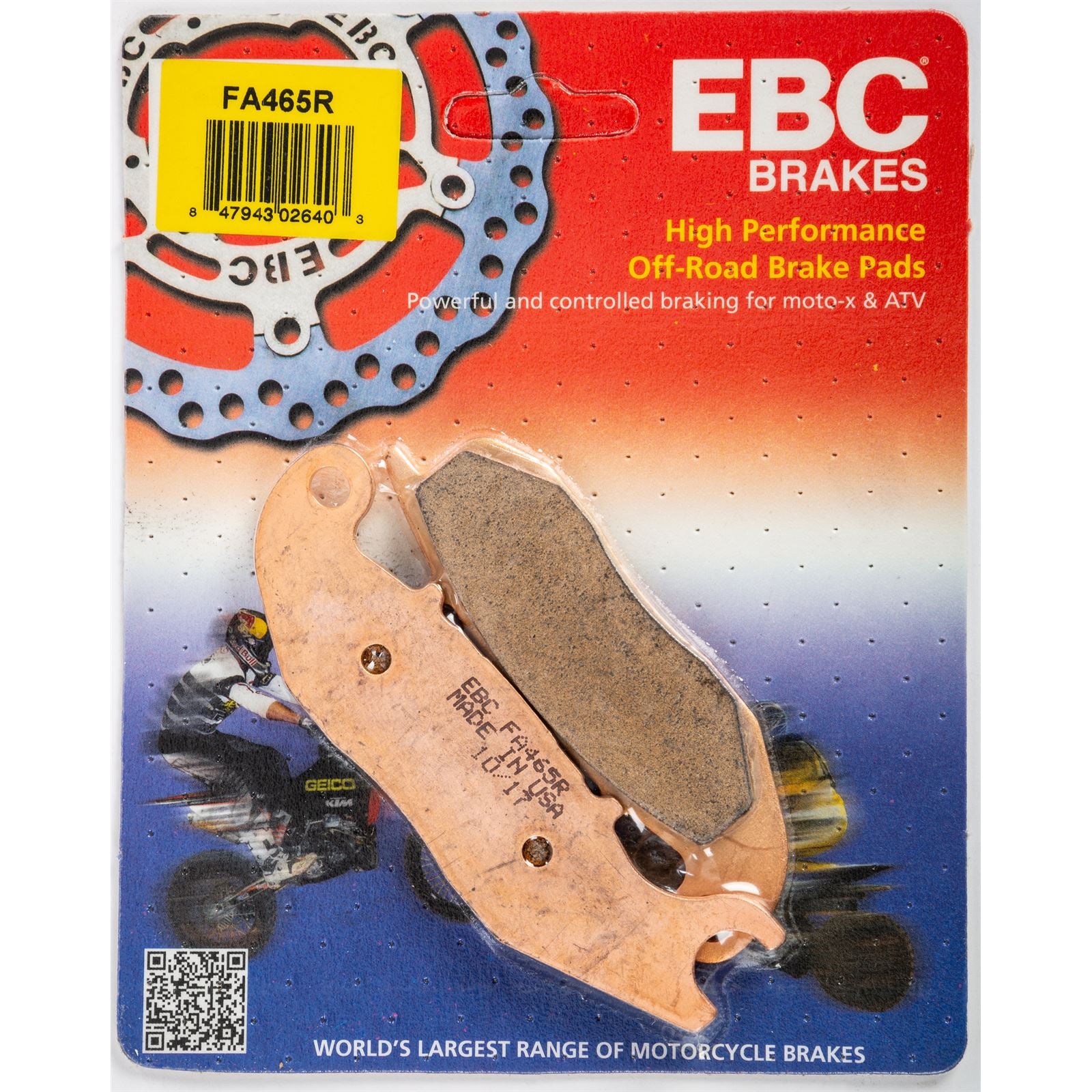 EBC Brakes Brake Pads FA465R_18534