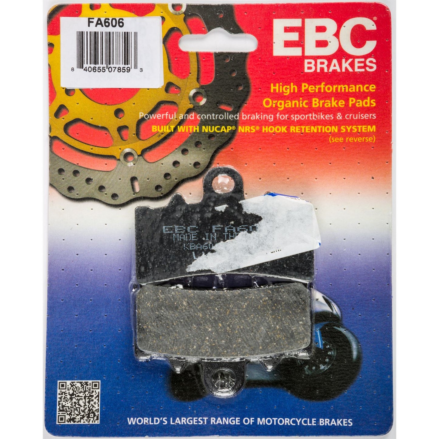 EBC Brakes Brake Pads FA606_18542