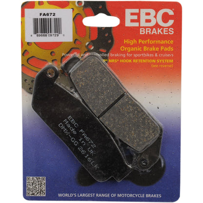 EBC Brakes Brake Pads FA672_378795
