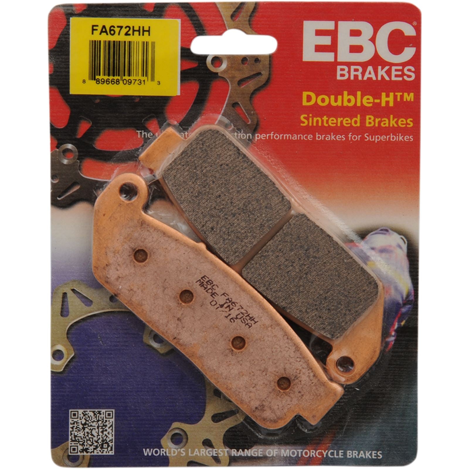 EBC Brakes Brake Pads FA672HH_379109