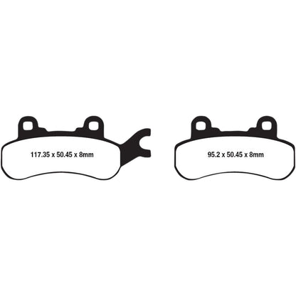 EBC Brakes Brake Pads FA682R_379119