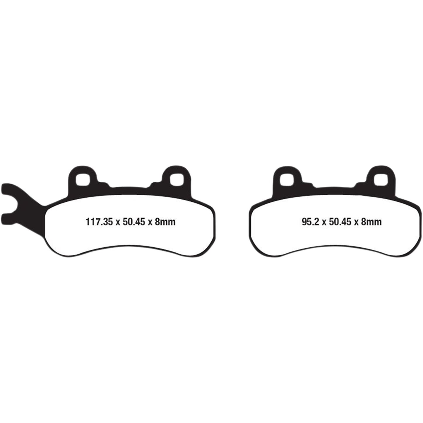 EBC Brakes Brake Pads FA683R_379120