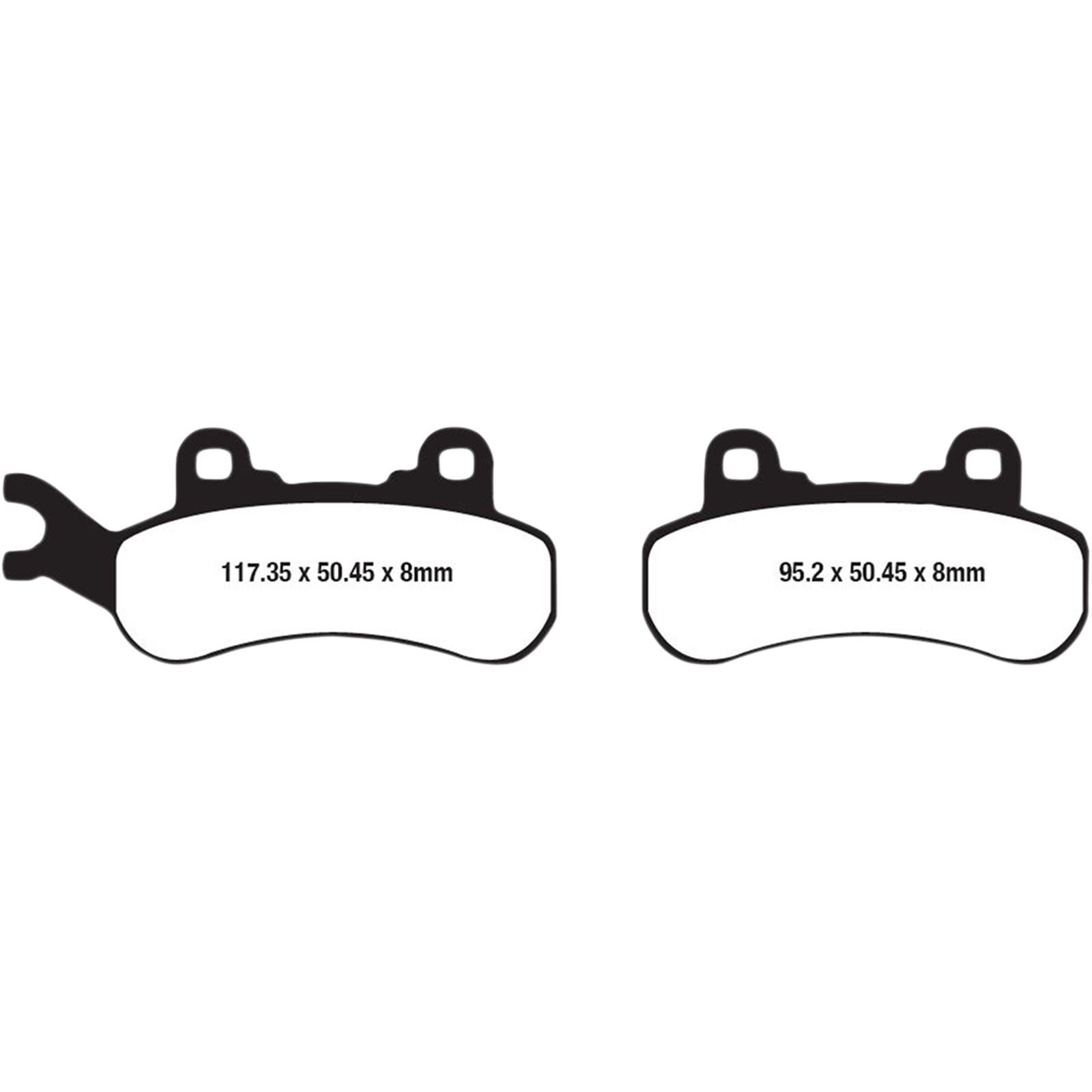 EBC Brakes Brake Pads FA683R_379120