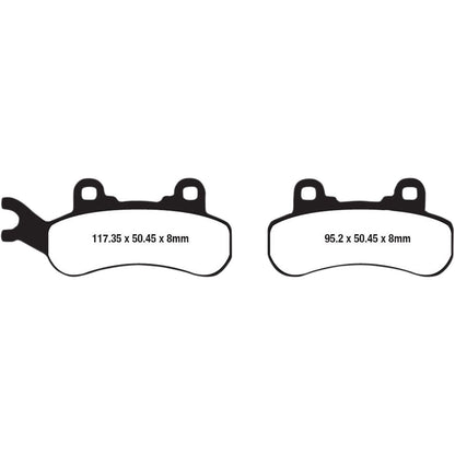 EBC Brakes Brake Pads FA683R_379120