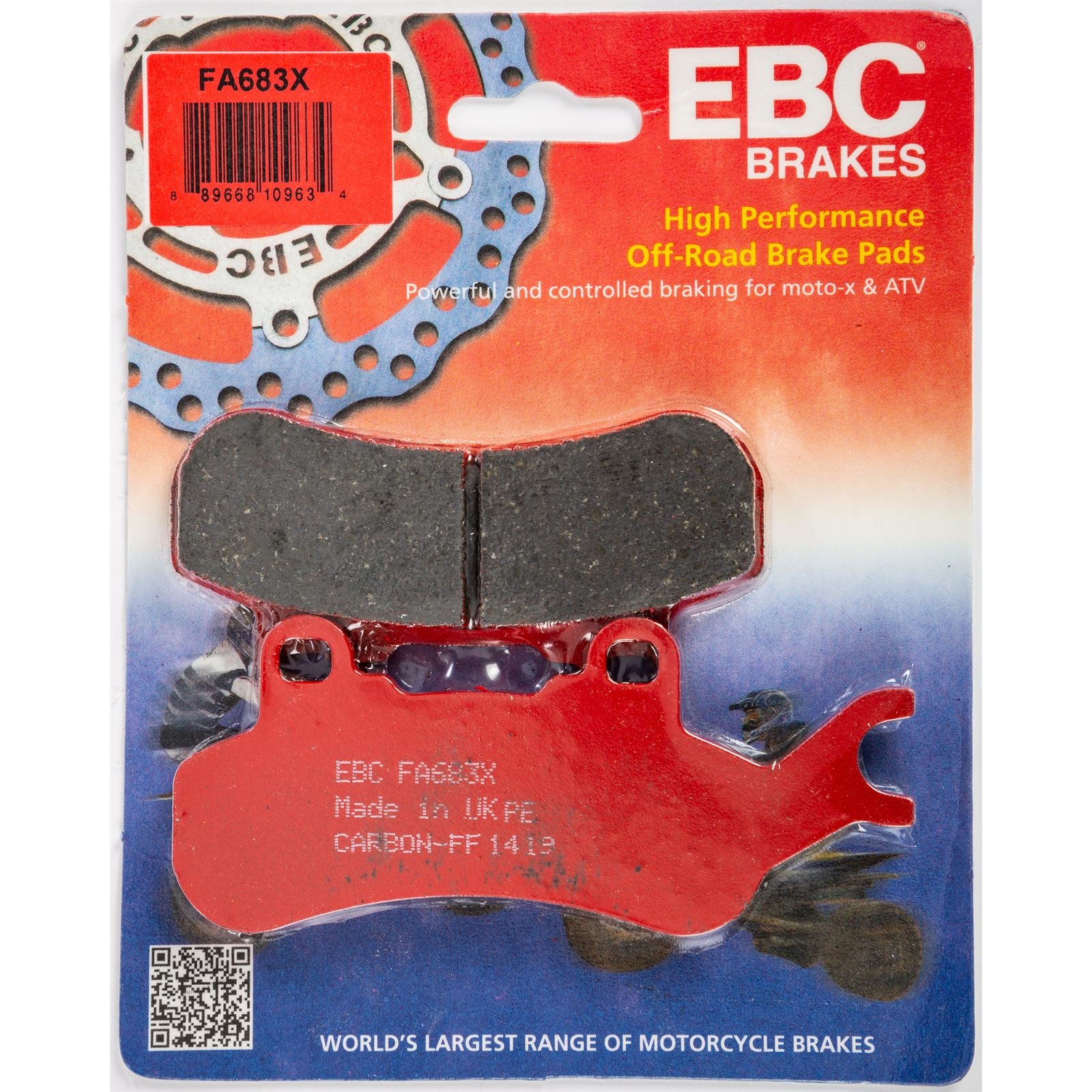 EBC Brakes Brake Pads FA683X_18575