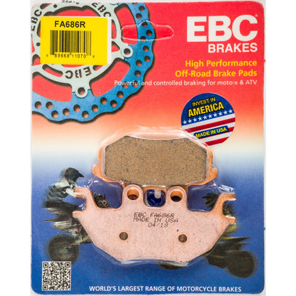 EBC Brakes Brake Pad FA686R_18580