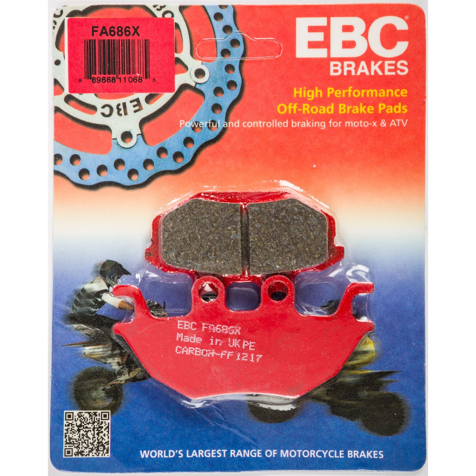 EBC Brakes Brake Pad FA686X_18581