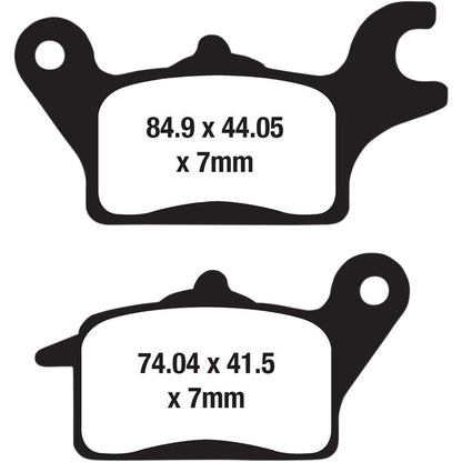 EBC Brakes Brake Pads Front FA691_378804