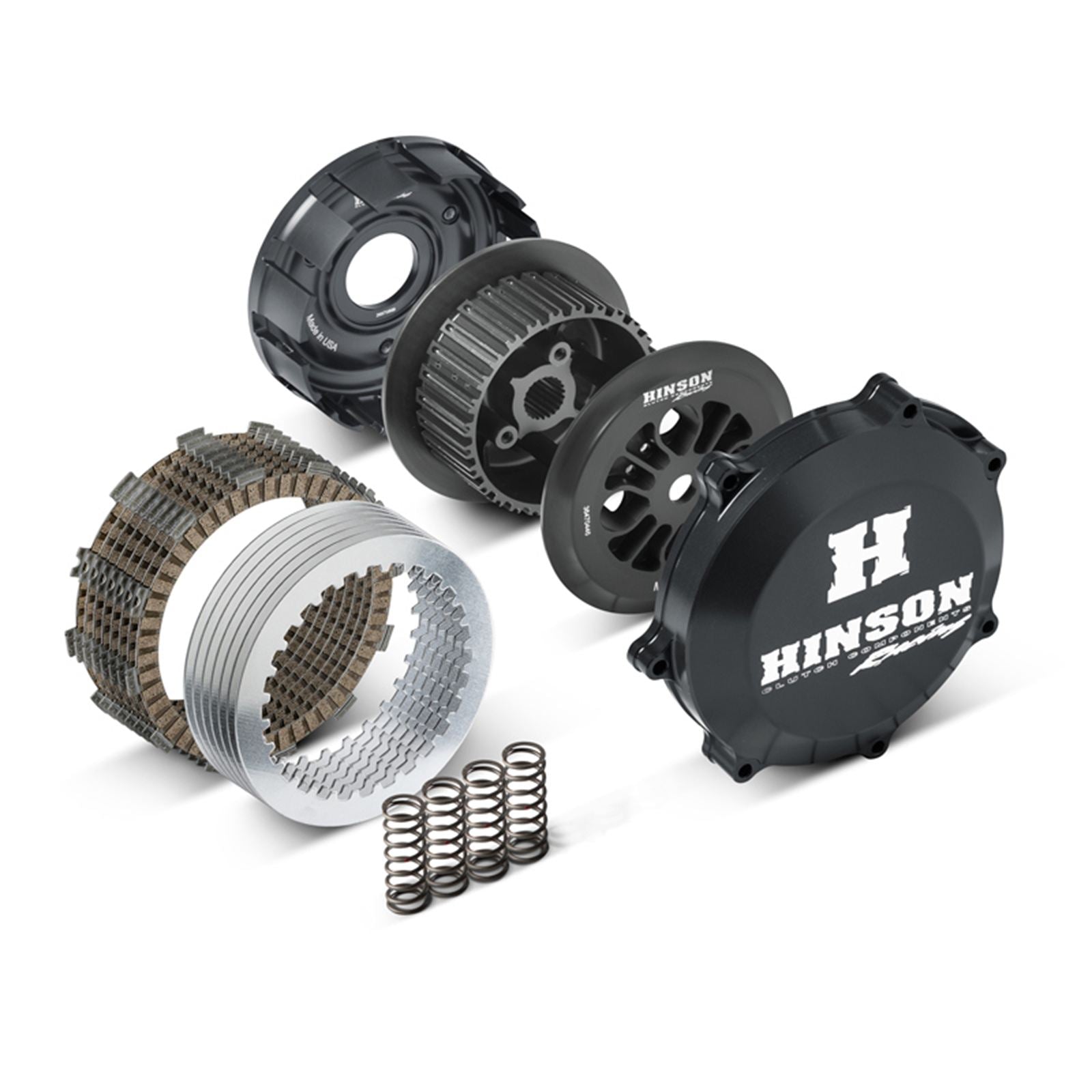 Hinson Complete Clutch Kit Compatible with Kawasaki KX [MPN: HC068]_1952281