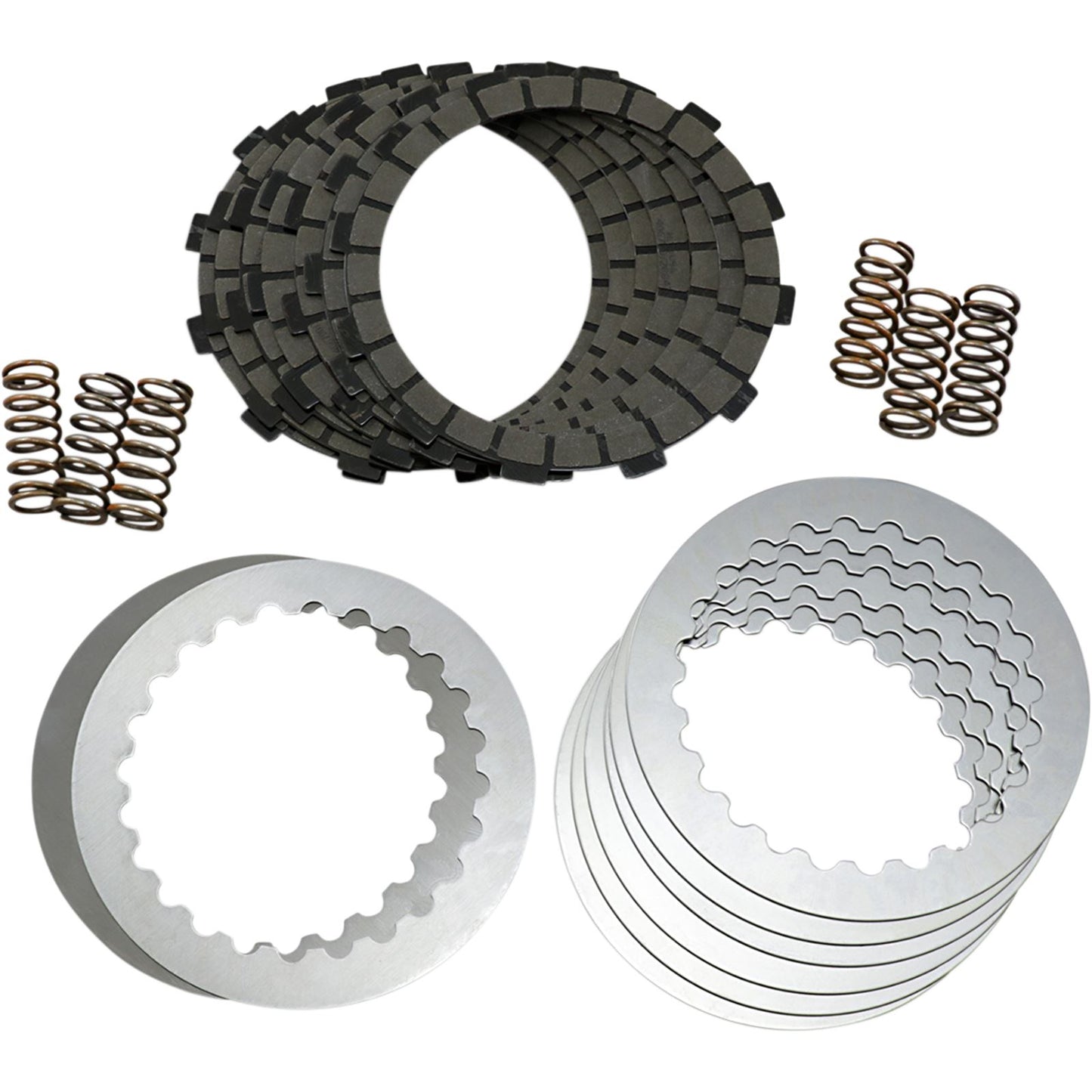 Hinson Fiber/Steel Clutch Springs 7 Fiber/ 8 Steel/ 6 Spring [MPN: FSC855-7-001]_393992