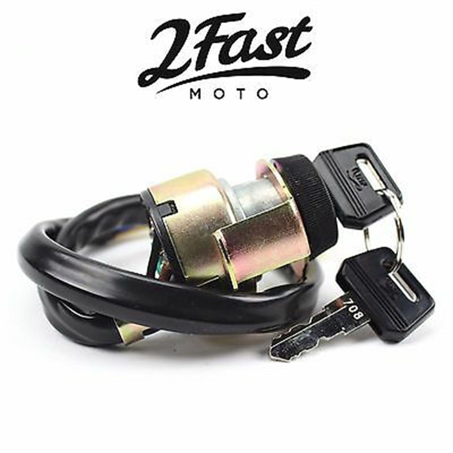 2FastMoto Ignition Switch 6-Pin with 2 Keys For Kawasaki 27005-083 / 27005-5007_651983