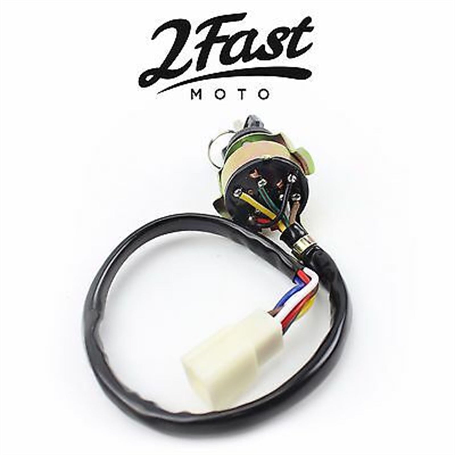 2FastMoto Ignition Switch 6-Pin with 2 Keys For Kawasaki 27005-083 / 27005-5007_651984