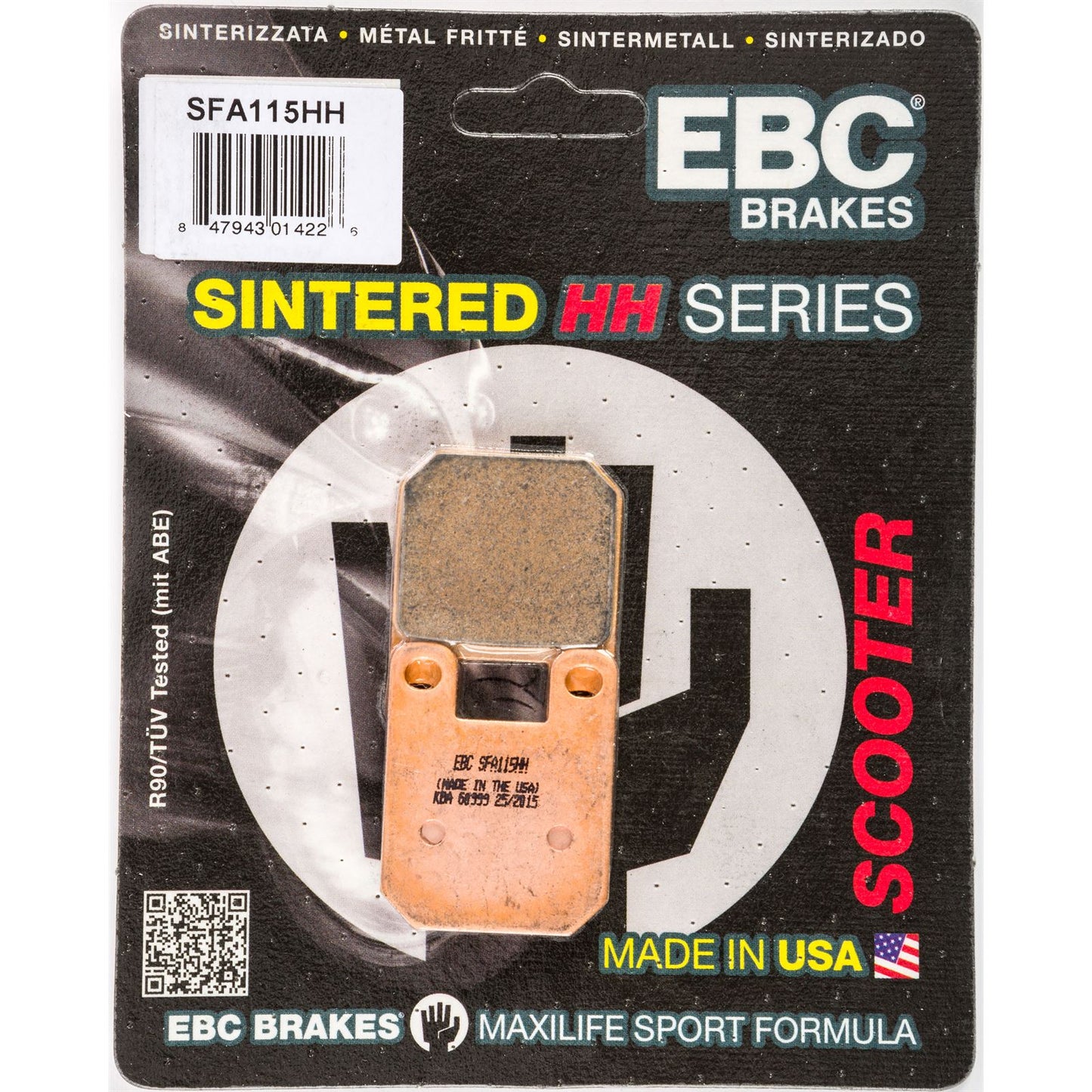 EBC Brakes Brake Pads SFA115HH_18753