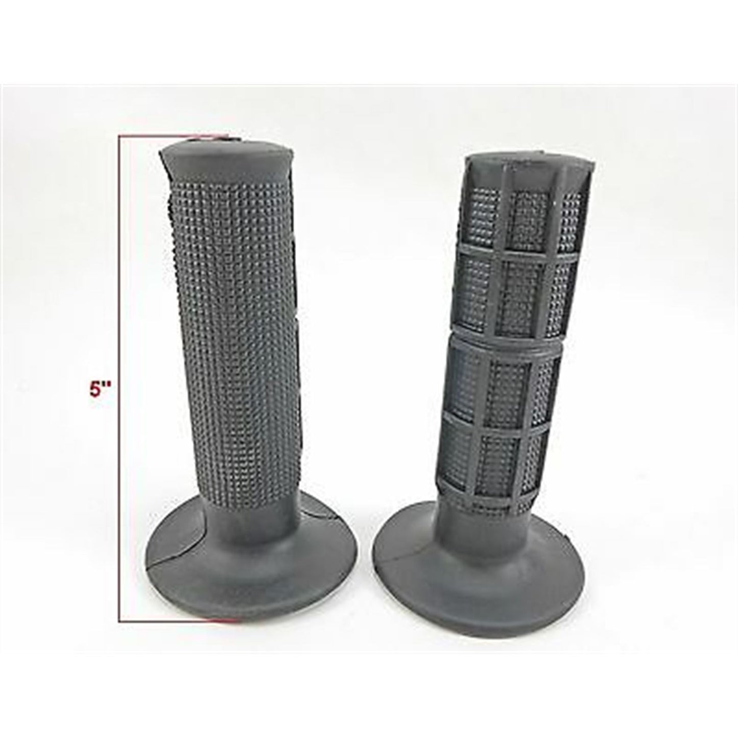 2FastMoto 7/8" Handlebar Black Motocross Dirt Bike Grip Set 115mm  2fm-mxgrips_624696