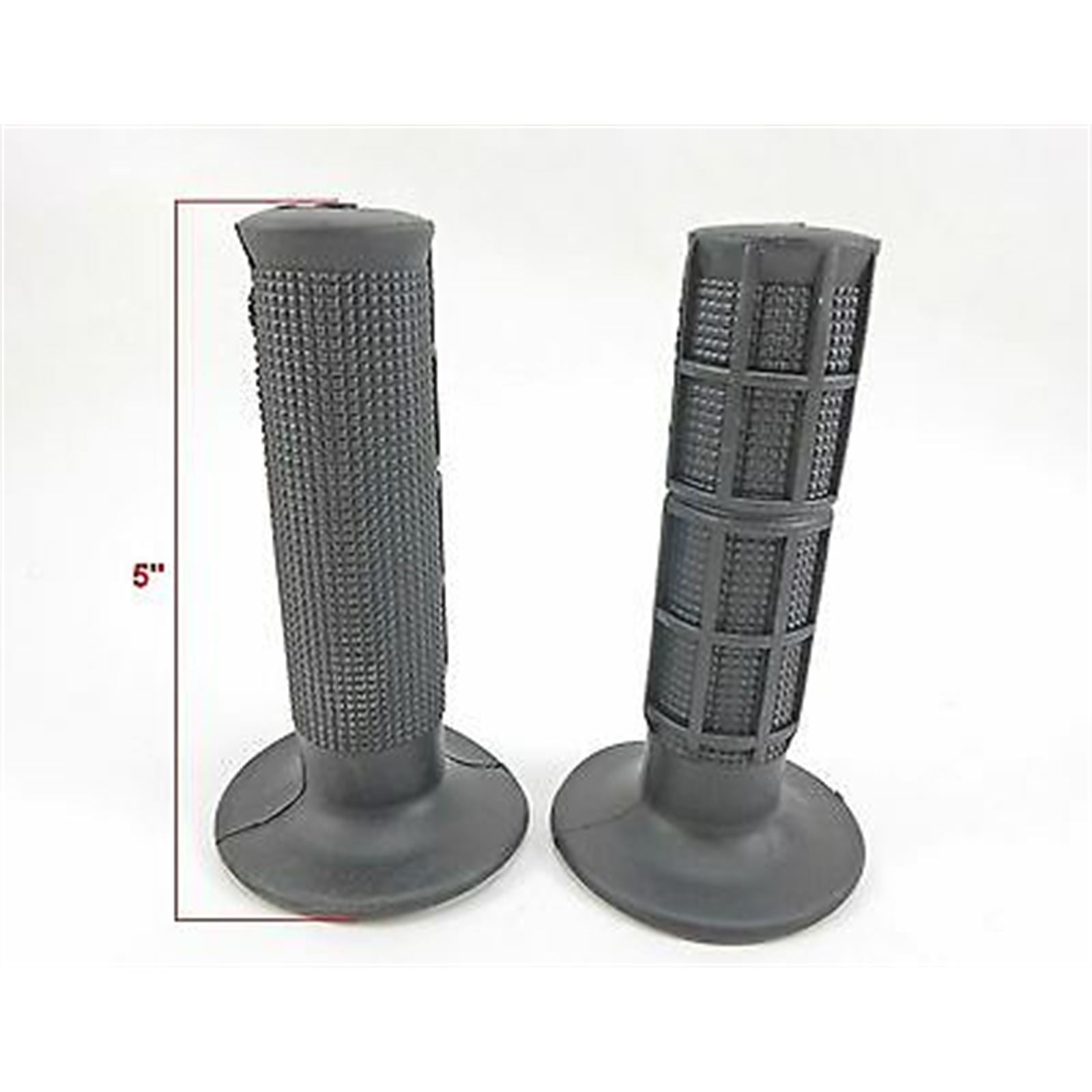 2FastMoto 7/8" Handlebar Black Motocross Dirt Bike Grip Set 115mm  2fm-mxgrips_624696