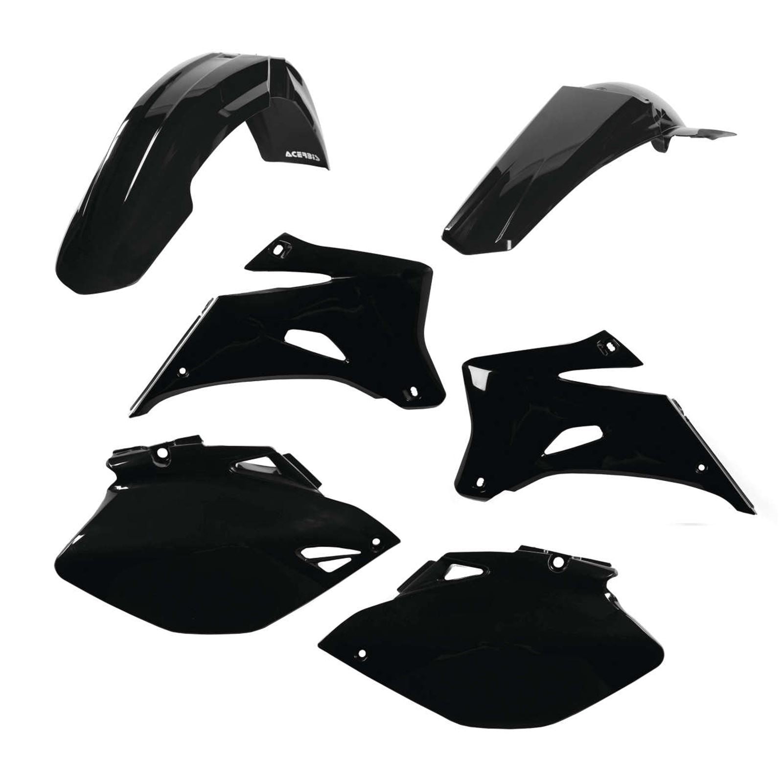 Acerbis Plastic Kit - Black 2071110001_18782