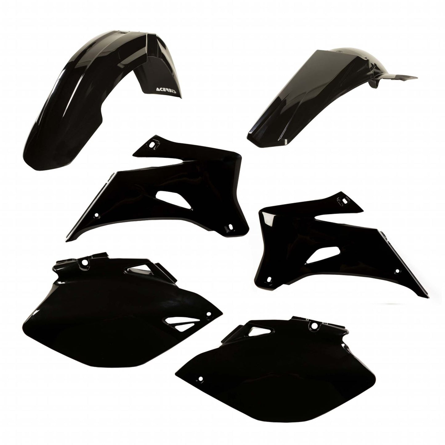 Acerbis Plastic Kit - Black 2071110001_18783