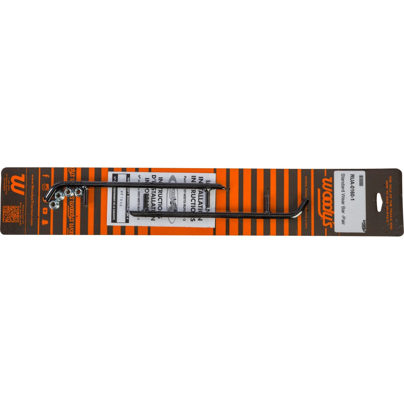 Woodys Standard Wear Bar Runners for Arctic Cat/Yamaha RUA-0160_18802