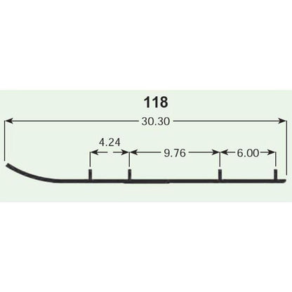 SPI Sports Parts Inc Defender Wearbar Arctic Cat S/M WB-000-118_998687