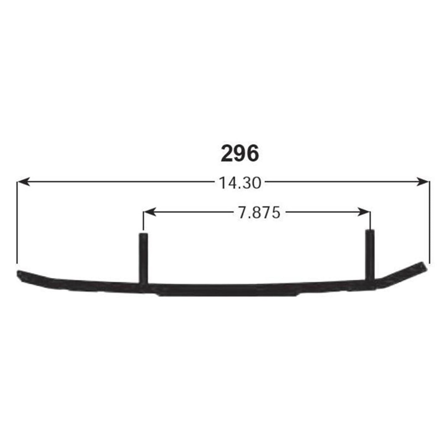 SPI Sports Parts Inc Defender Wearbar for Polaris S/M WB-000-296_998658