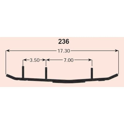 SPI Sports Parts Inc Defender Wearbar for Polaris S/M WB-000-236_998652