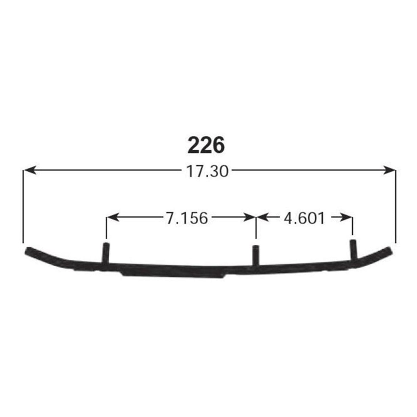 SPI Sports Parts Inc Defender Wearbar for Polaris S/M WB-000-226_998676