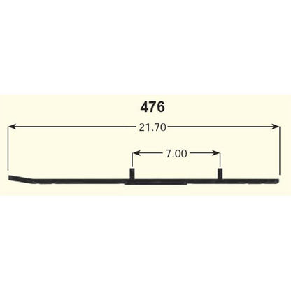 SPI Sports Parts Inc Defender Wearbar for Ski-Doo S/M WB-000-476_998731