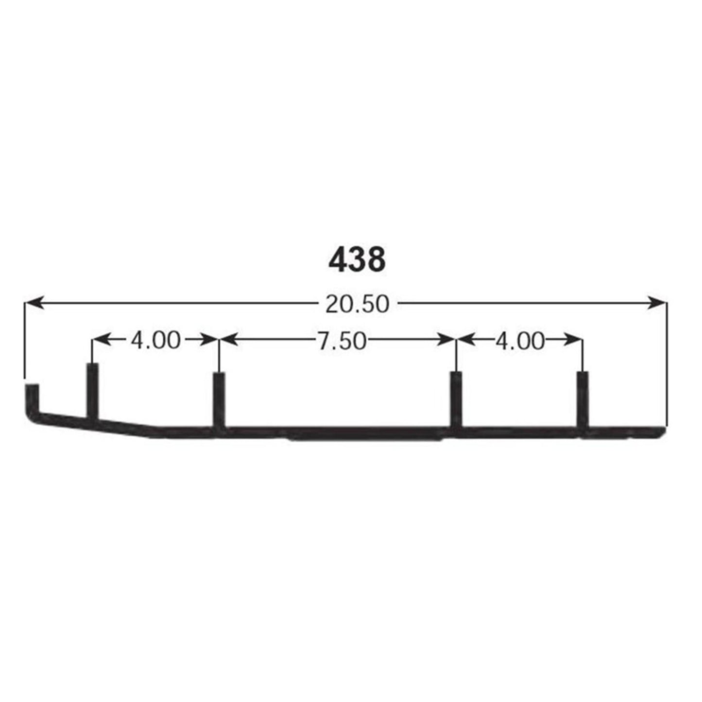 SPI Sports Parts Inc Defender Wearbar S-D S/M WB-000-438_998668
