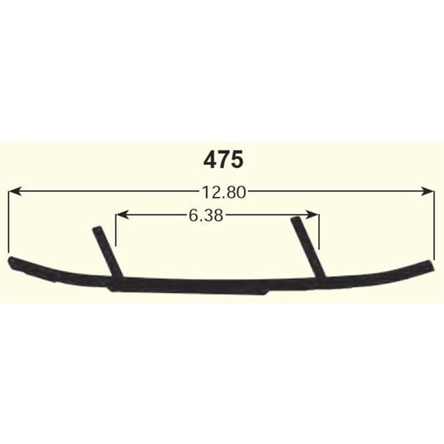 SPI Sports Parts Inc Defender Wearbar for Ski-Doo S/M [MPN: WB-000-475]_998729