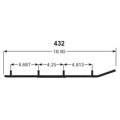 SPI Sports Parts Inc Defender Wearbar S-D S/M WB-000-432_998667
