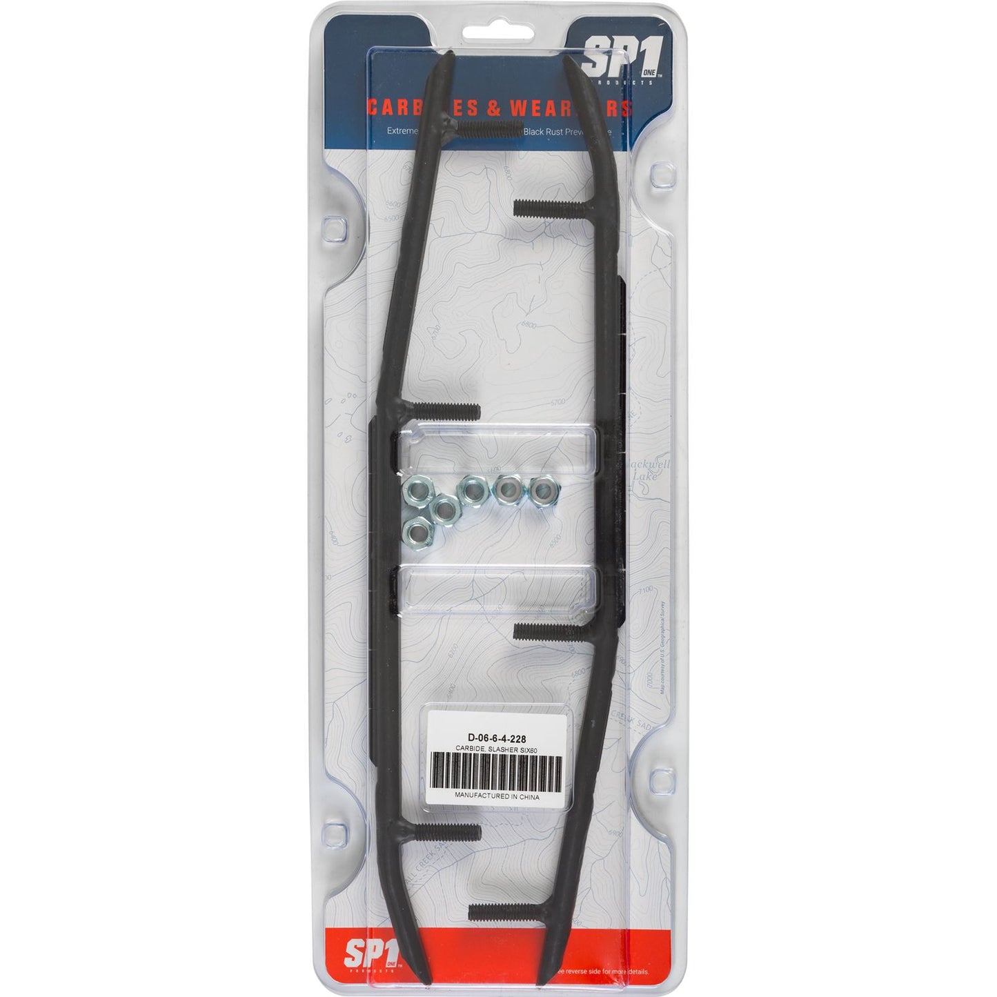 SPI Sports Parts Inc Slasher SIX60 Carbides for Polaris S/M D-06-6-4-228_606017