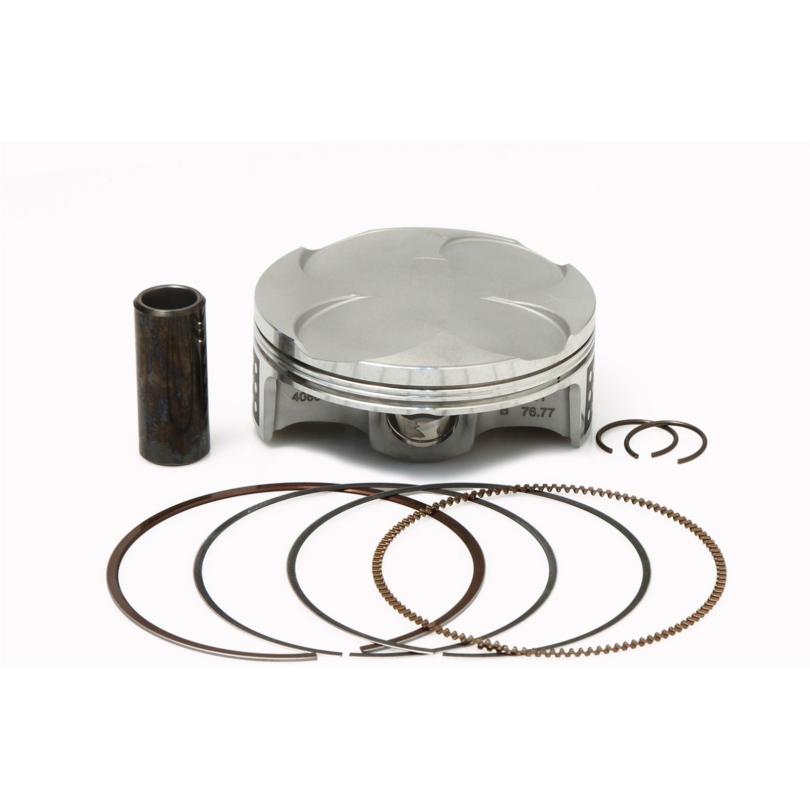 Vertex Piston Kit Forged Pro T-Box Shot-Peened Dome 24080B_19824