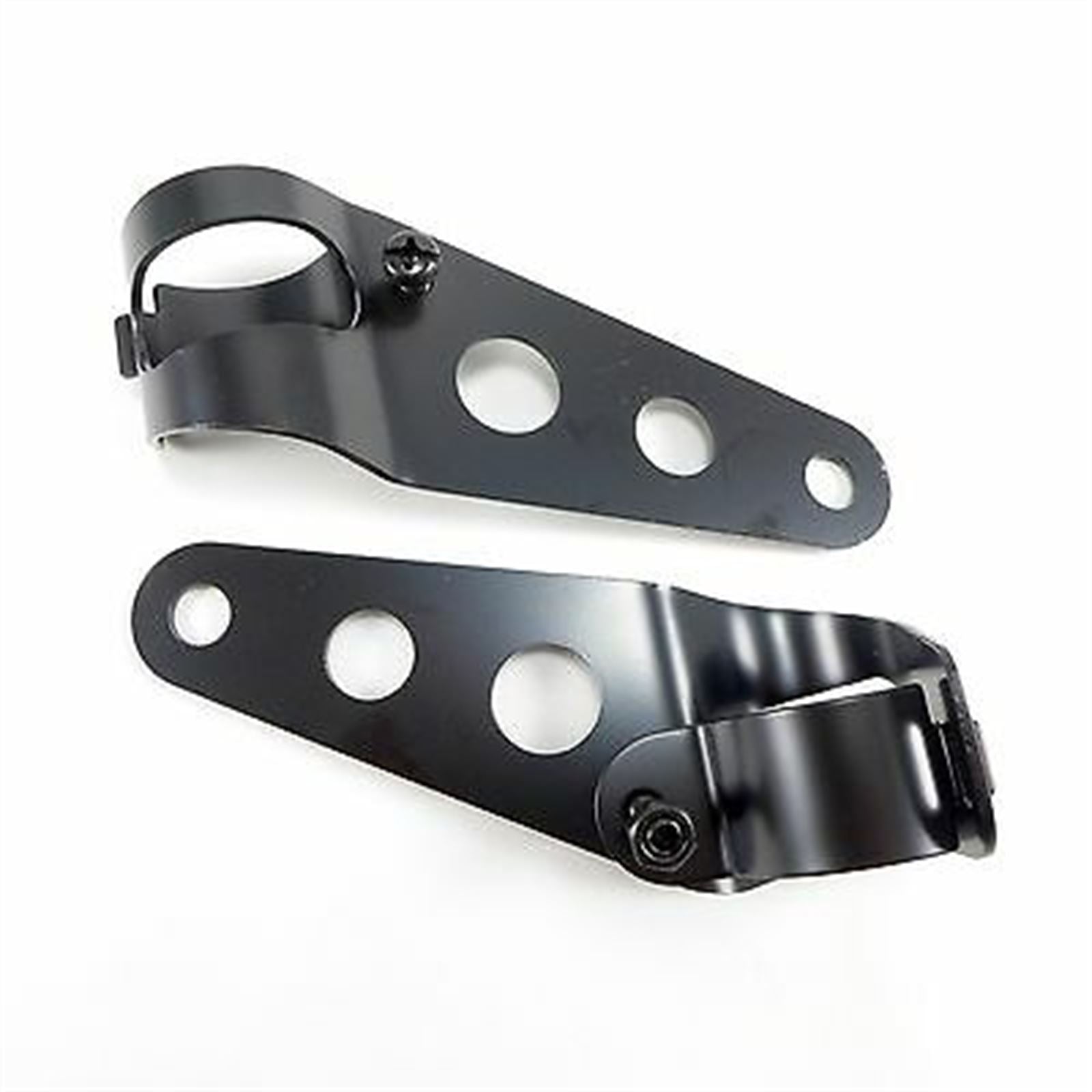 2FastMoto Fork Mount Head Light Bracket - Black 2fm-66-35810_623739