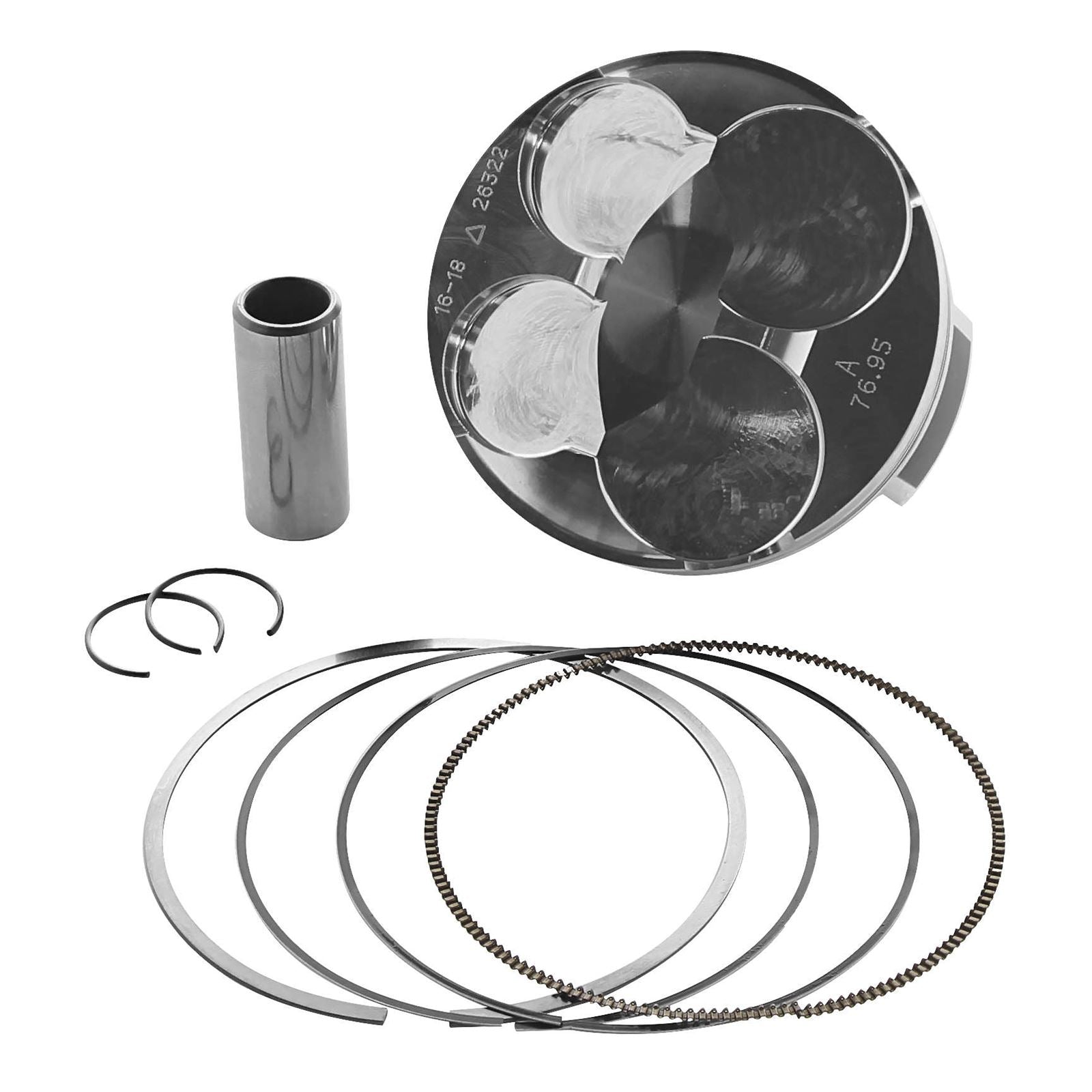 Vertex Piston KX250F '17 - 76.95mm Hi Compression 14.7:1 24166A_19899