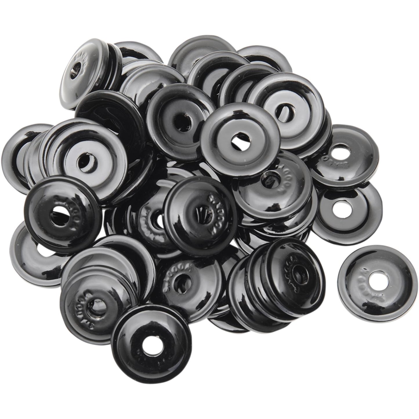 Woodys Round Digger Support Plate - 48/Pack Black AWA-3810_497223