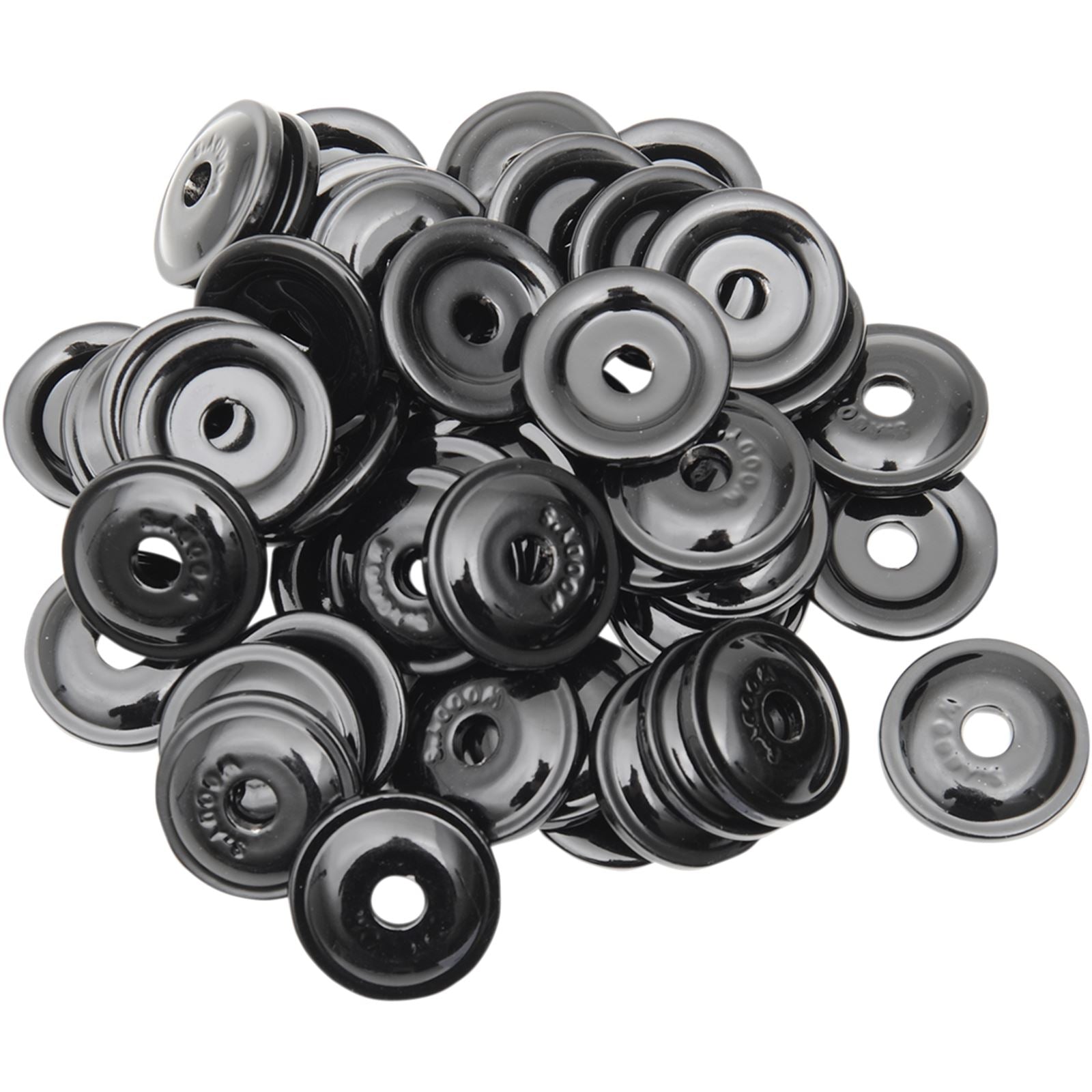 Woodys Round Digger Support Plate - 48/Pack Black AWA-3810_497223