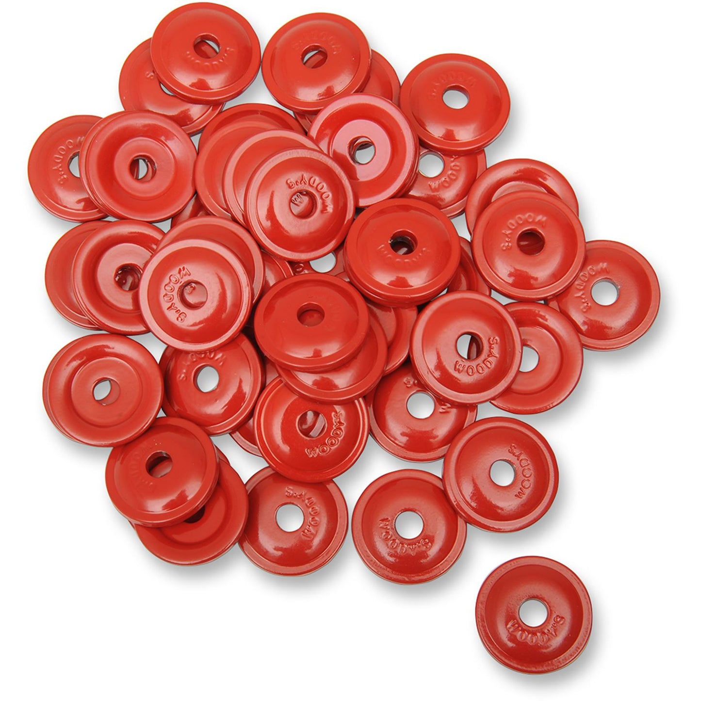 Woodys Round Digger Support Plate - 48/Pack Red AWA-3790_497742