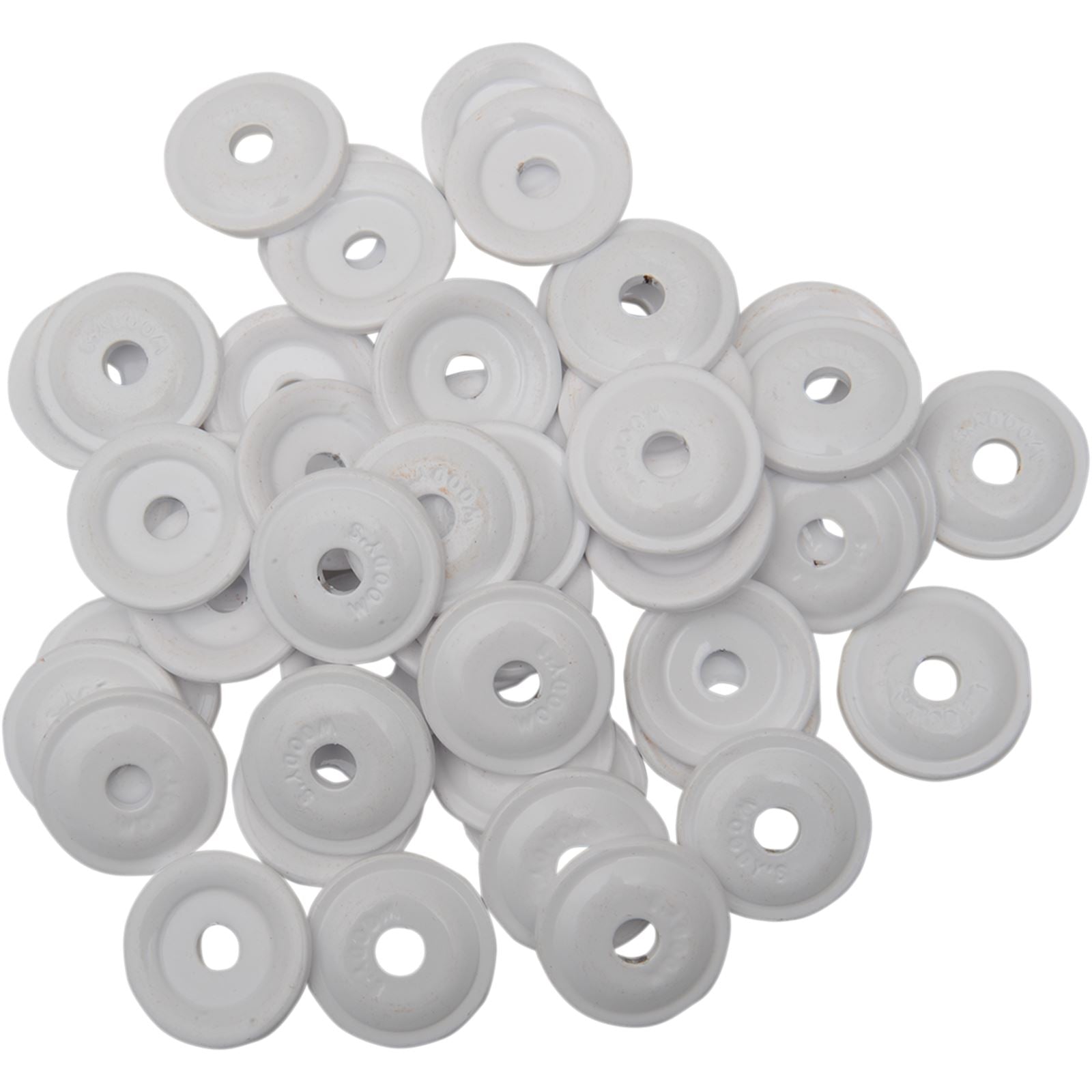 Woodys Round Digger Support Plate - 48/Pack White AWA-3815_497224