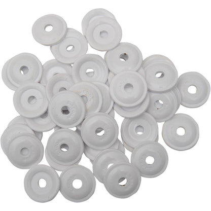 Woodys Round Digger Support Plate - 48/Pack White AWA-3815_497224