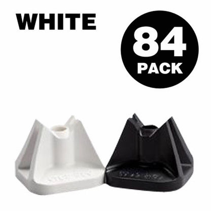 Stud Boy Super-Lite Pro Series Single Backers .75" - 84/Pack White 2513-P8-WHT_553694