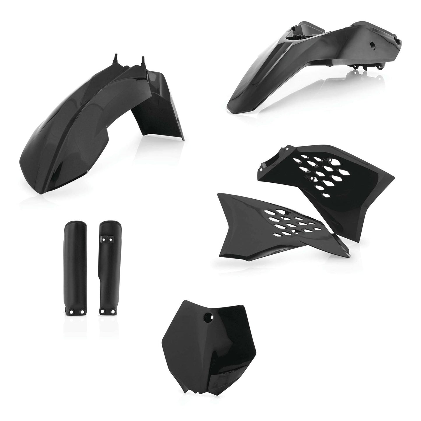 Acerbis Full Plastic Kit Black 2253040001_21615