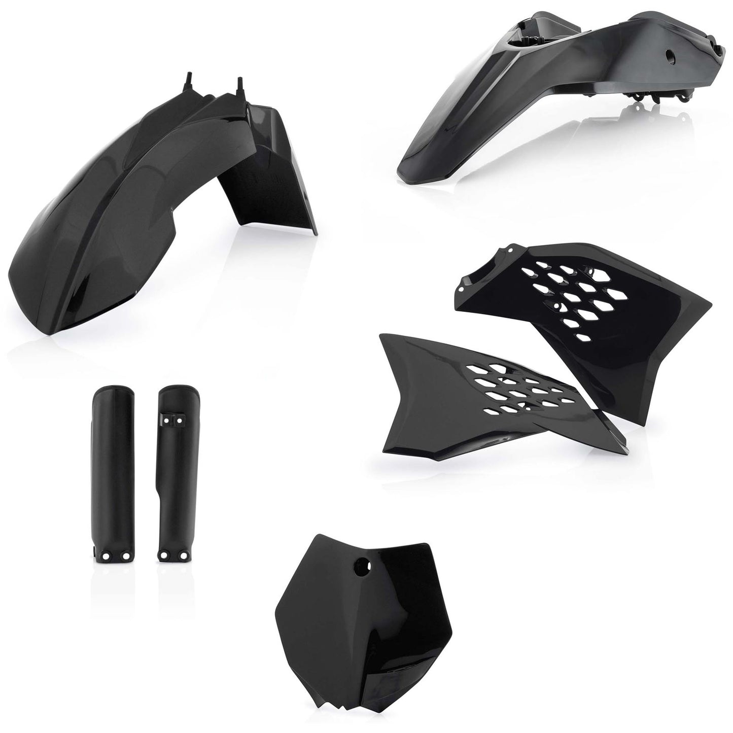Acerbis Full Plastic Kit Black 2253040001_21616